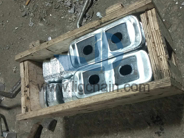 Bolt Conmection Type Zinc Anode for Ship Hull 
